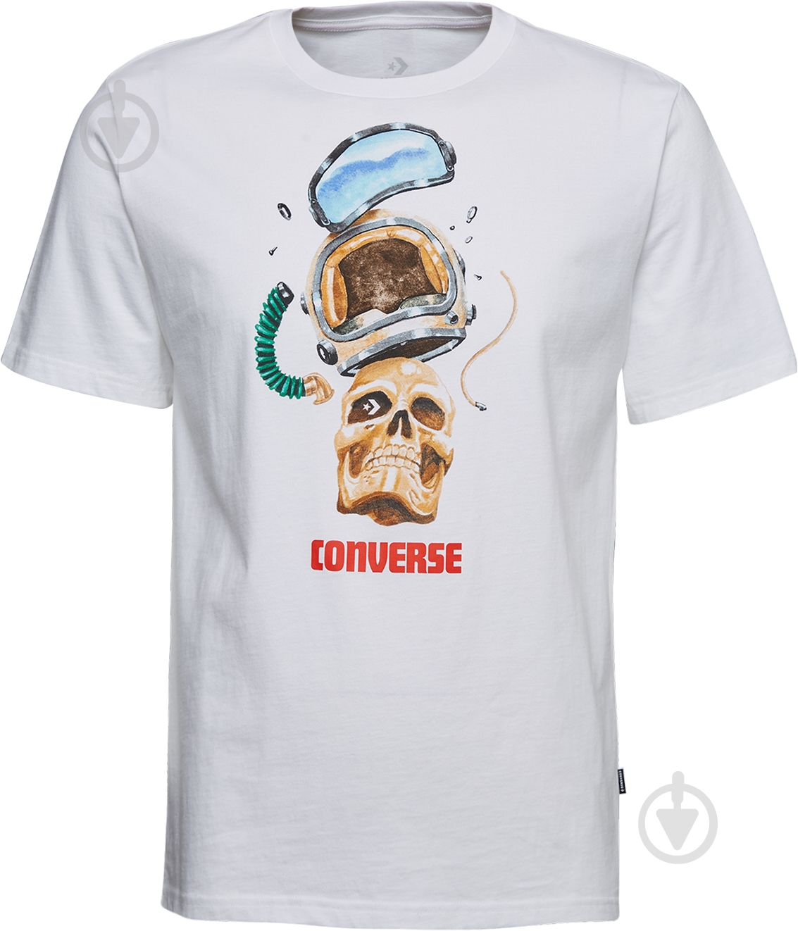 Футболка Converse 10017416-102 р.2XL белый - фото 1 Футболка Converse 10017416-102 р.2XL белый - фото 1