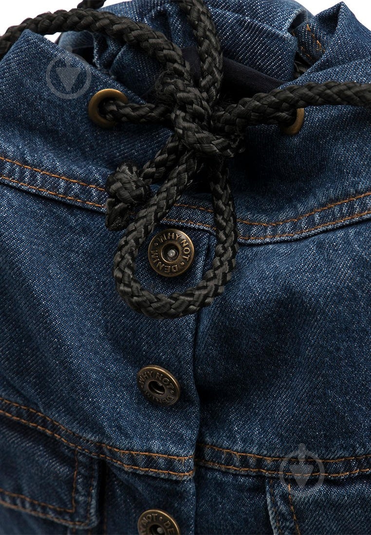 Рюкзак Why Not Denim B1 10 л синий - фото 4