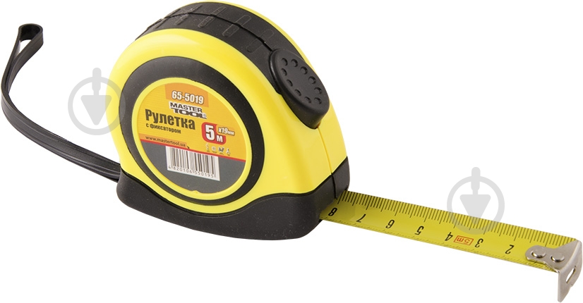 Рулетка MASTER TOOL 65-5019 5 м x 19 мм - фото 1