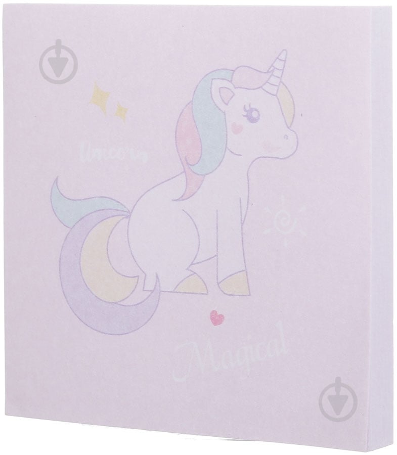 Блок бумаги единорог Love - фото 2