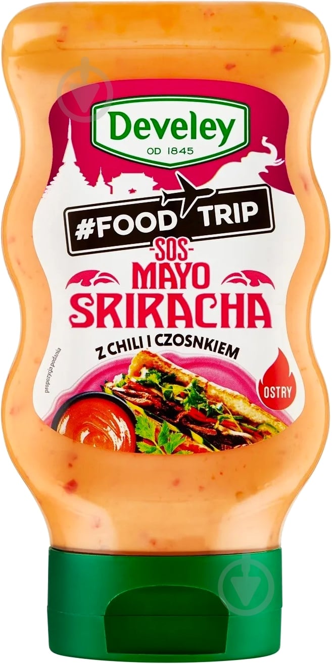 Соус Develey Mayo Sriracha (5906425143856) 300 мл - фото 1