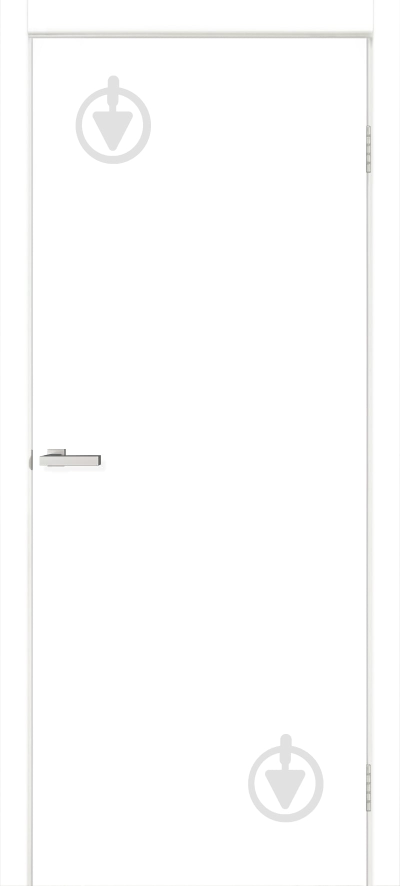 Дверное полотно ОМиС Cortex B ПГ 700 мм белый - фото 1