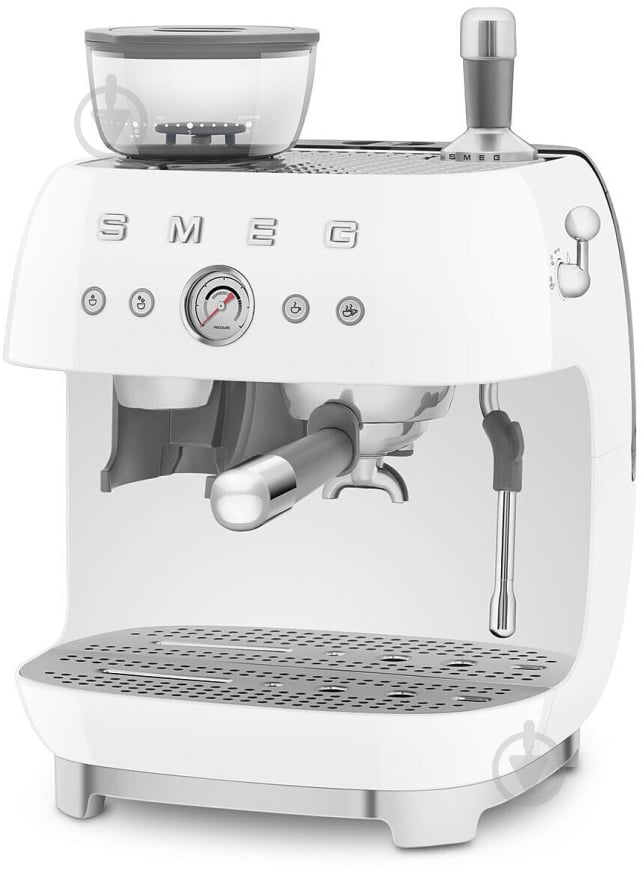 Кофеварка рожковая Smeg EGF03WHEU белый - фото 1