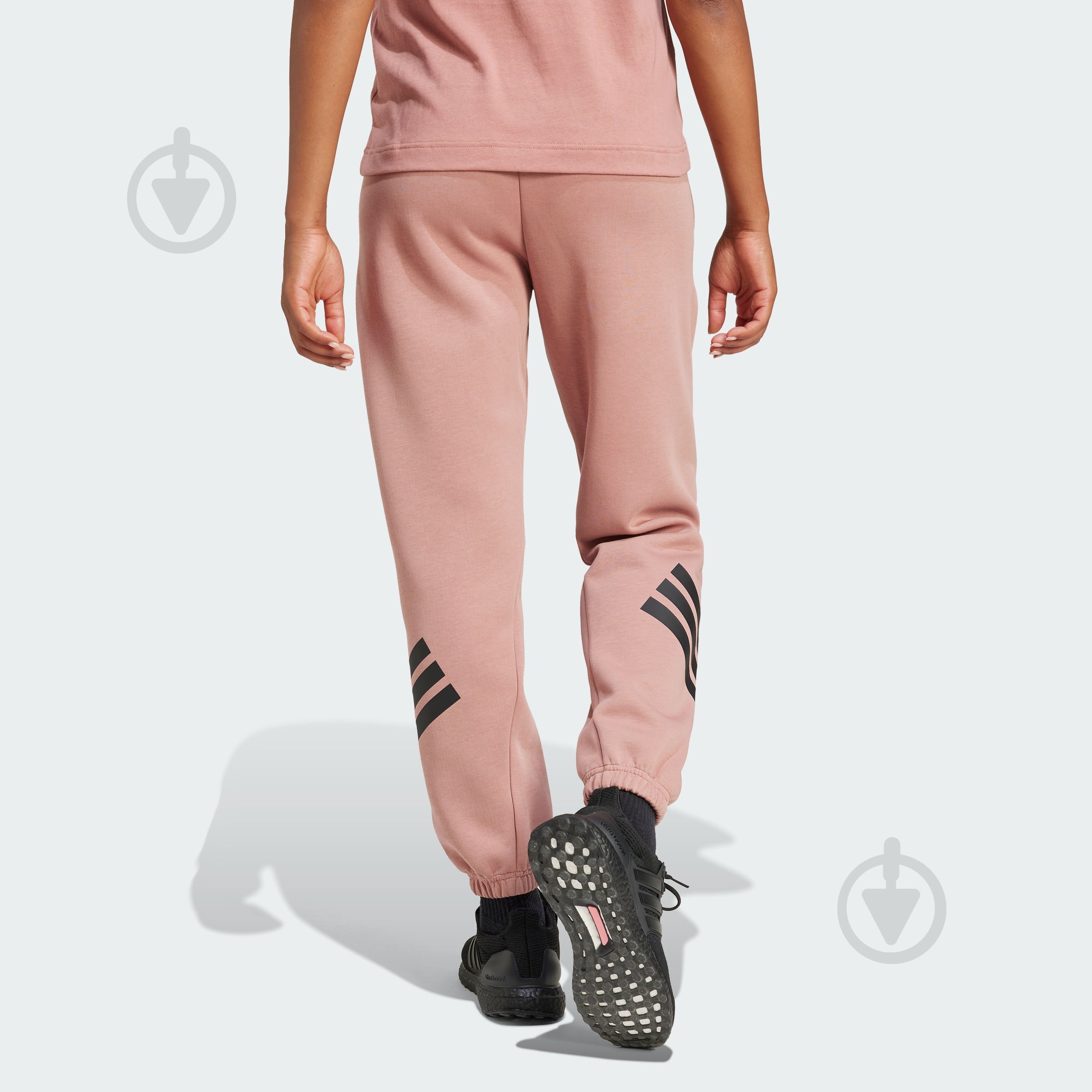 Штани Adidas W FI 3S REG PT JE0160 р. M коричневий - фото 2