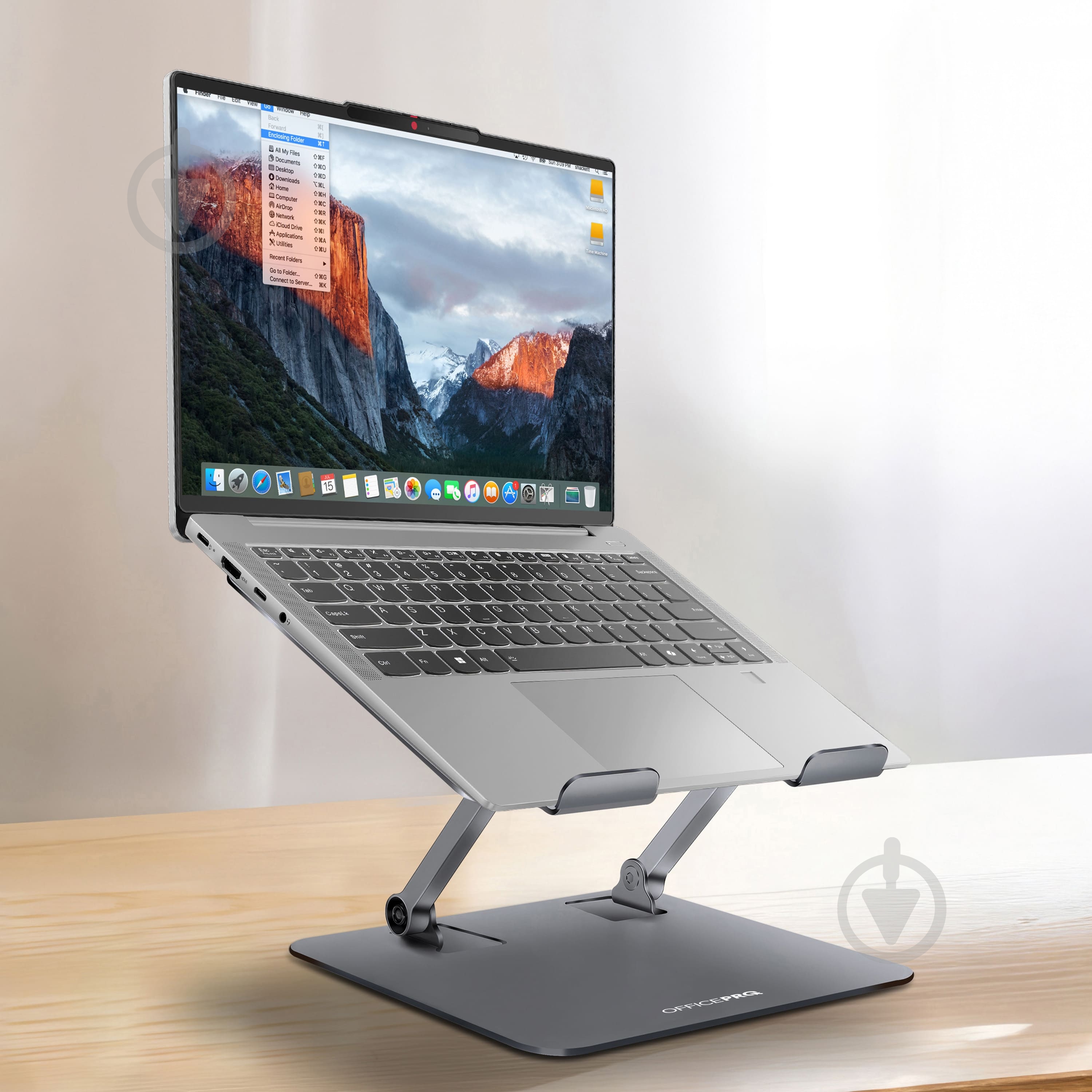 Підставка для ноутбука OfficePro LS797G (LS797G) Aluminum alloy Gray - фото 13