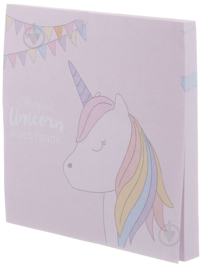 Блок бумаги единорог Happy Birthday - фото 2 Блок бумаги единорог Happy Birthday - фото 2