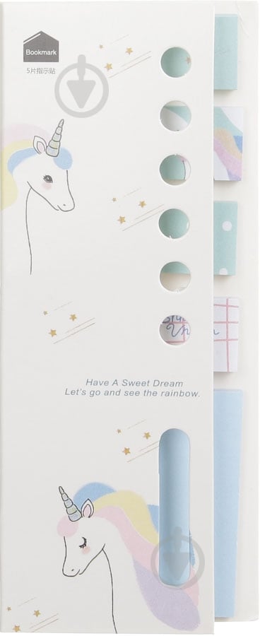 Блок бумаги Единорог синий - фото 1 Блок бумаги Единорог синий - фото 1