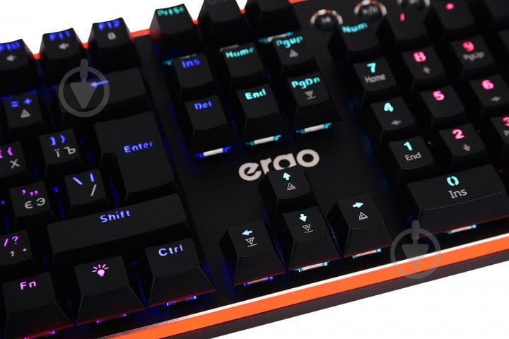 Клавиатура Ergo black (KB-955) - фото 7 Клавиатура Ergo black (KB-955) - фото 7