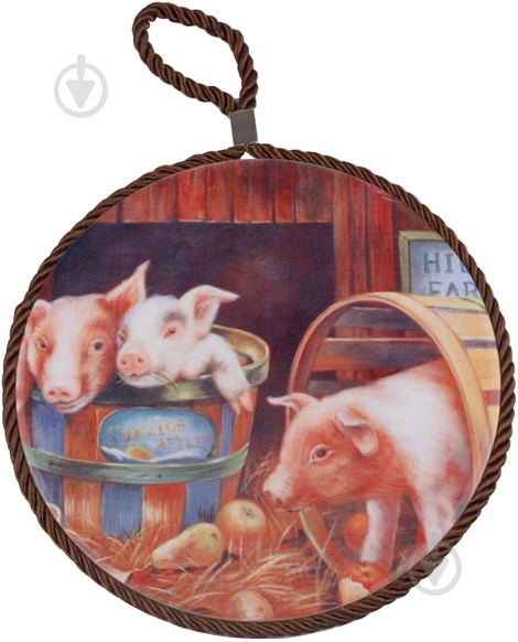 Подставка под горячее Lefard Ферма 16 см 924-322 - фото 1 Подставка под горячее Lefard Ферма 16 см 924-322 - фото 1