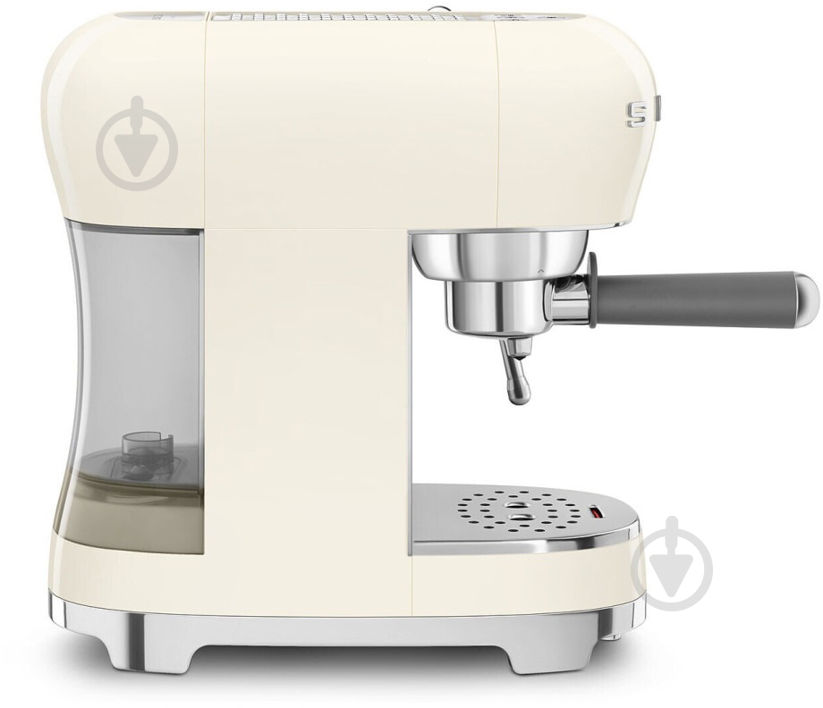 Кофеварка рожковая Smeg ECF02CREU кремовый - фото 6