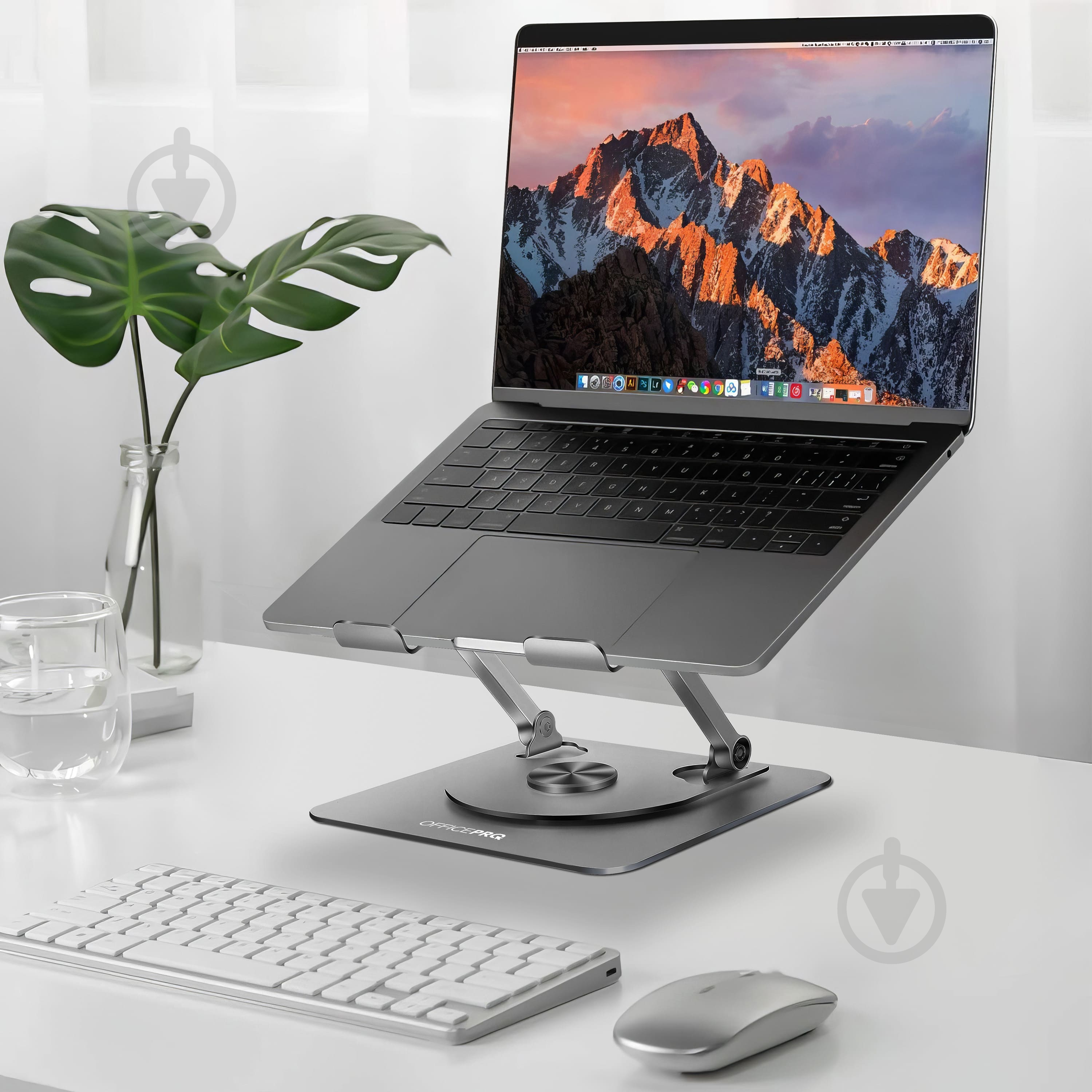 Подставка OfficePro (LS799G) Aluminum alloy Gray - фото 11