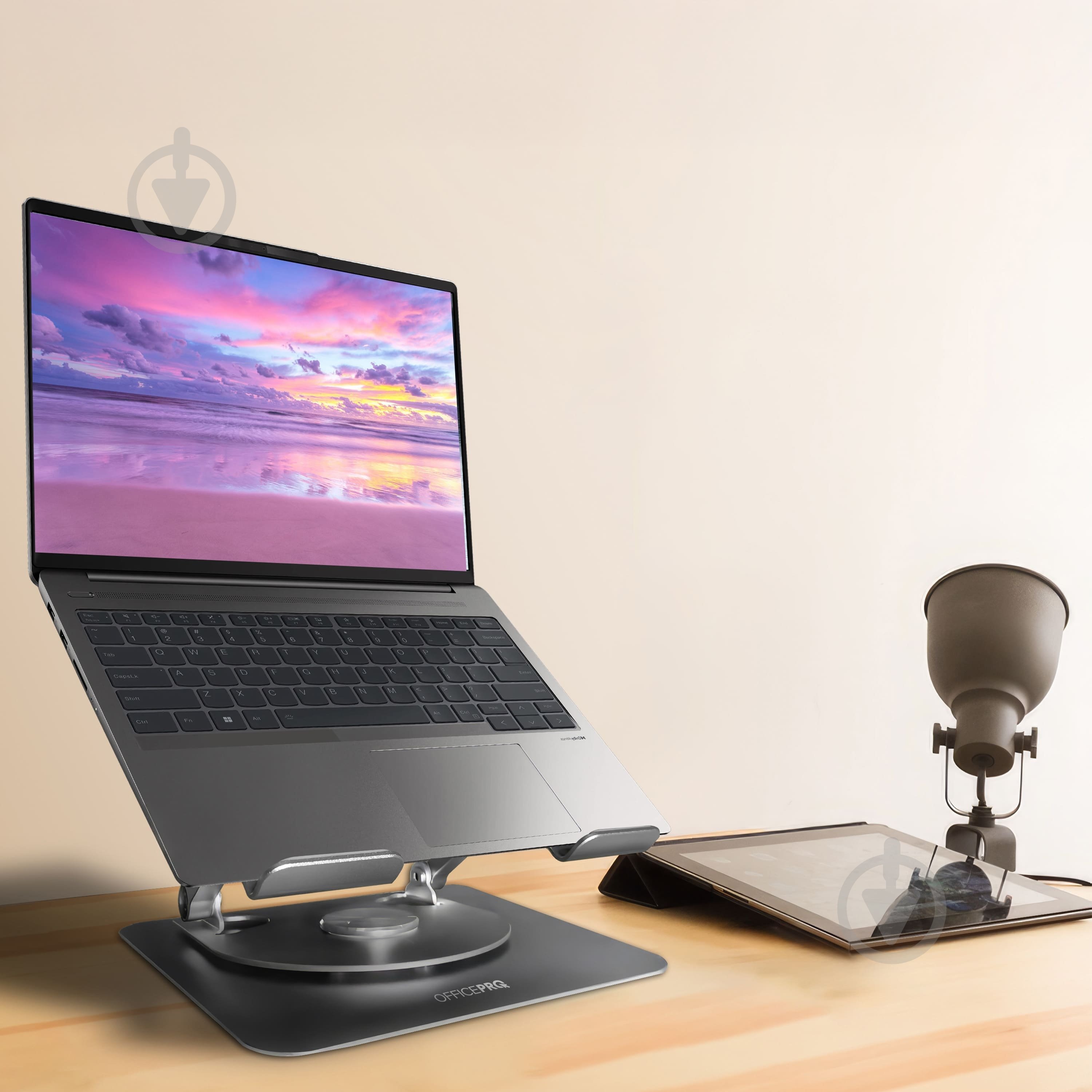 Подставка OfficePro (LS799G) Aluminum alloy Gray - фото 12