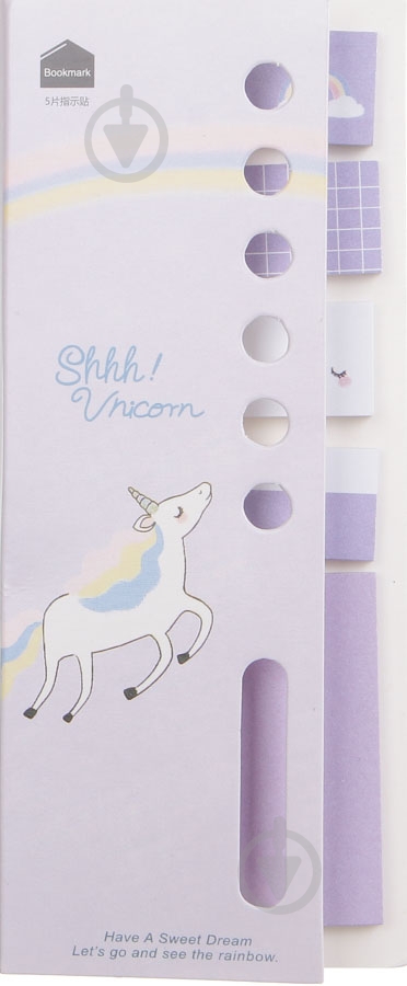 Блок паперу Єдиноріг рожевий - фото 1