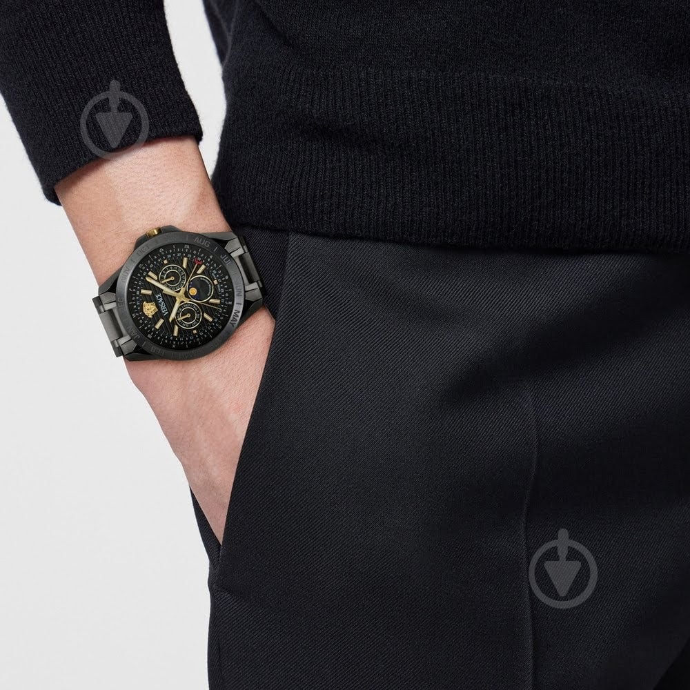 Наручные часы V-Galaxy Moonphase Versace grey (Vre0k00525) - фото 2