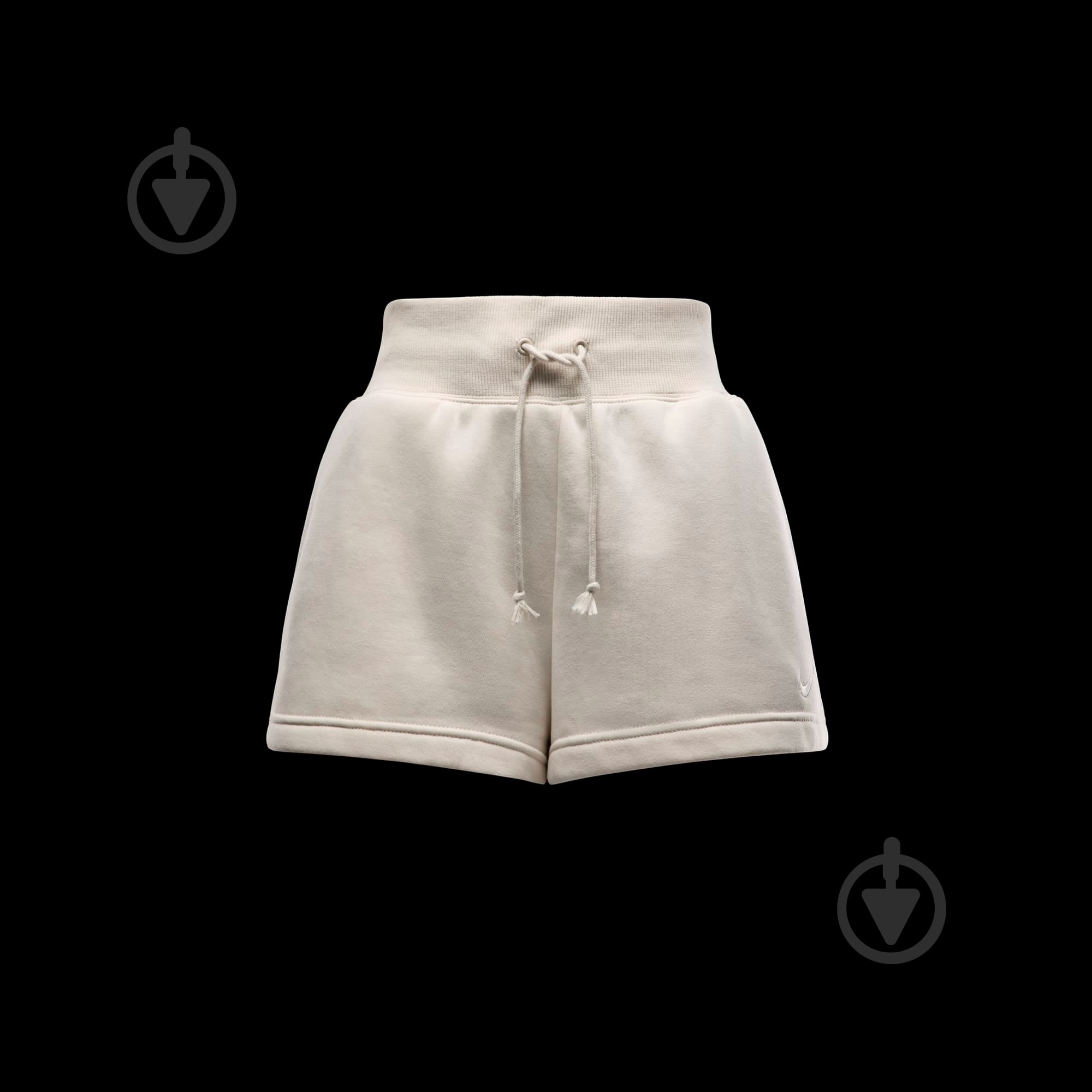 Шорты Nike W NSW PHNX FLC HR SHORT FD1409-104 р. XS бежевый - фото 7