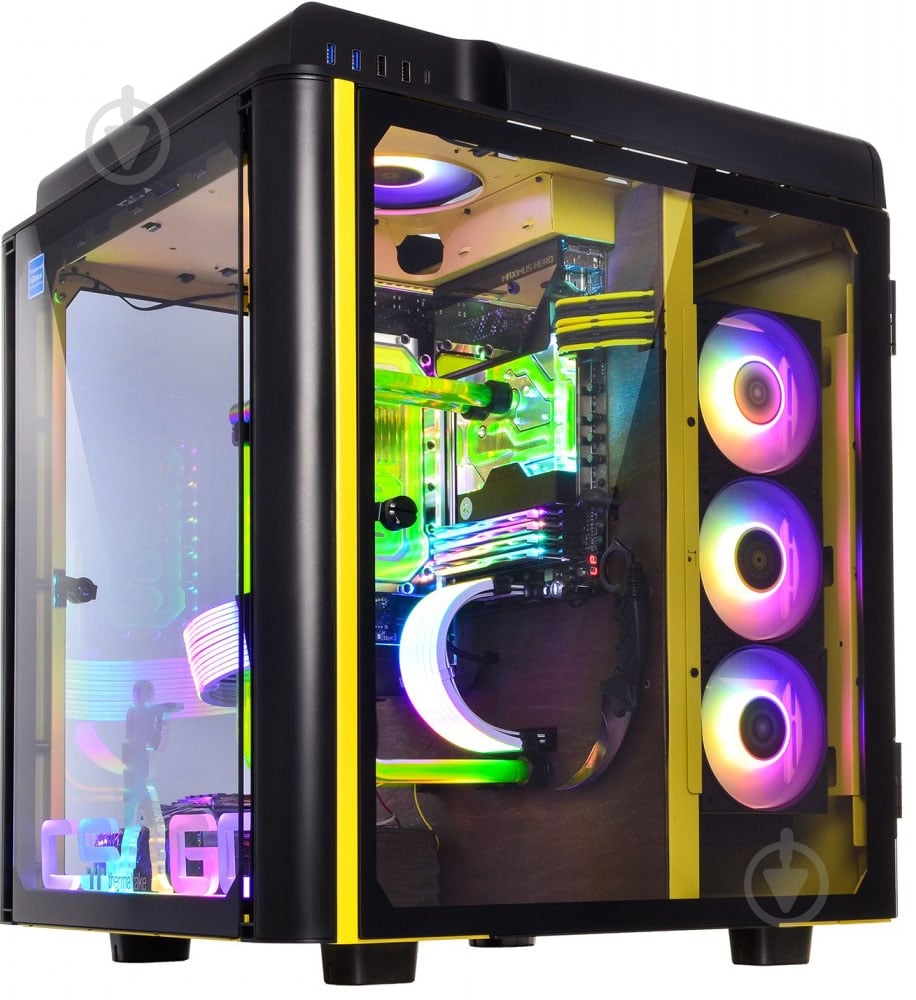 Компьютер Artline Gaming BOMB (BOMBv02) black/dark blue - фото 3 Компьютер Artline Gaming BOMB (BOMBv02) black/dark blue - фото 3