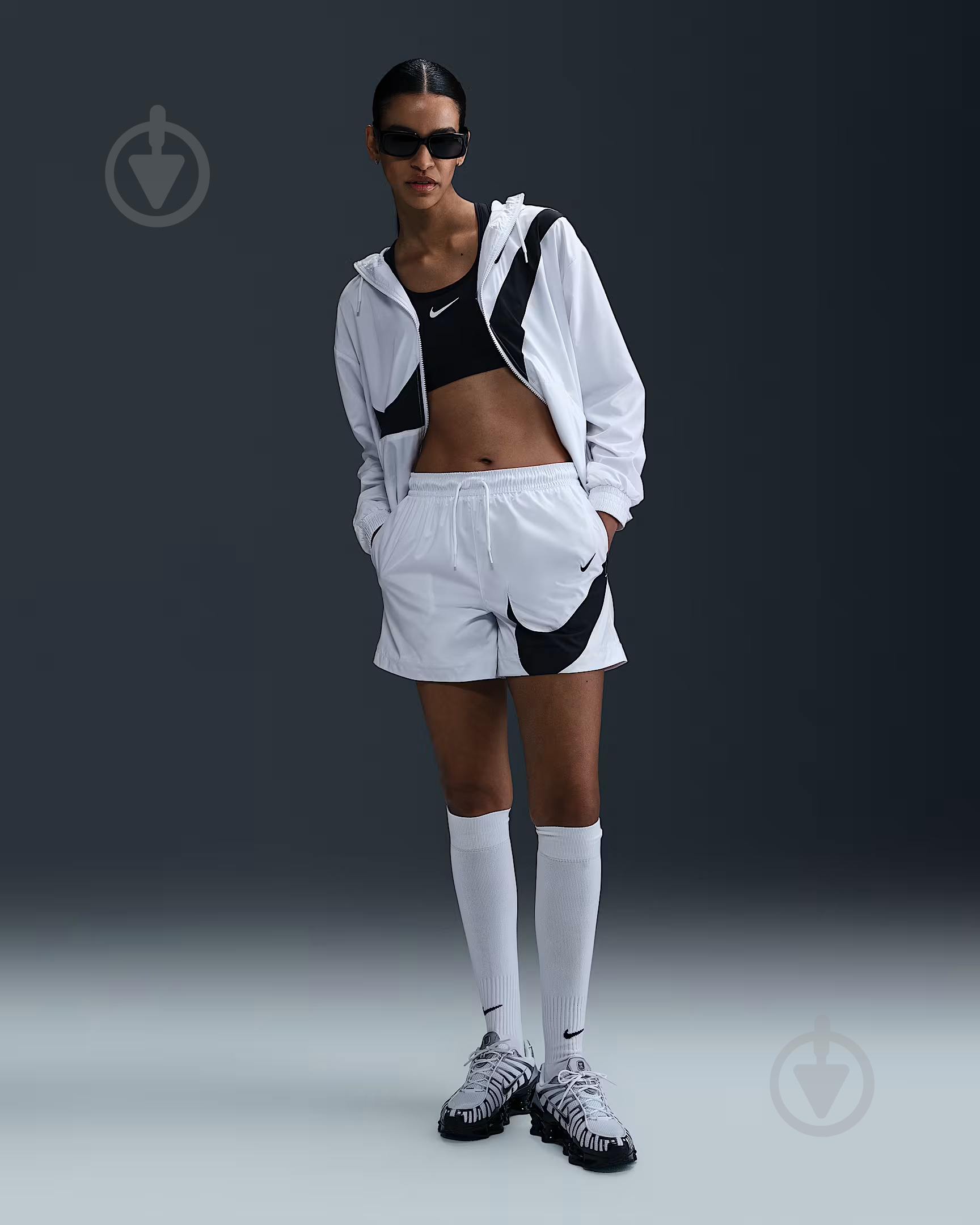 Шорты Nike р. XS белый - фото 2