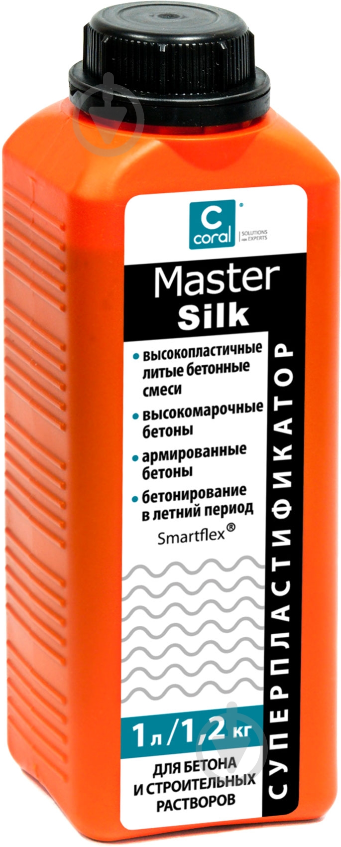 Суперпластификатор Coral MasterSilk 1 л - фото 1