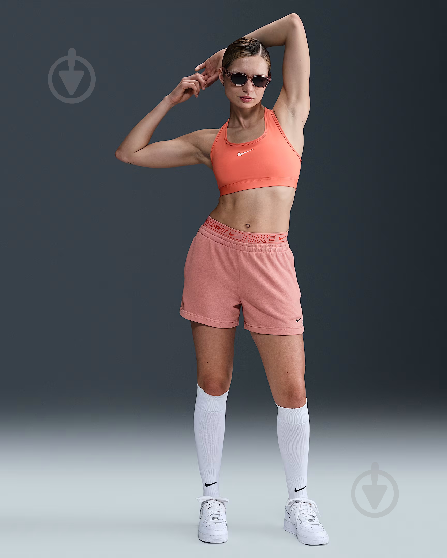 Шорти Nike р. XS рожевий - фото 1