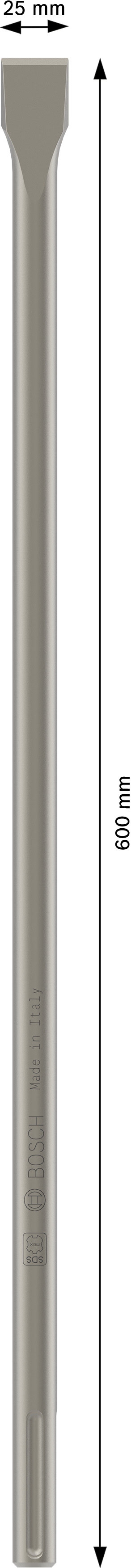 Зубило Bosch SDS-max 25x600 мм 1.618.600.203 - фото 2