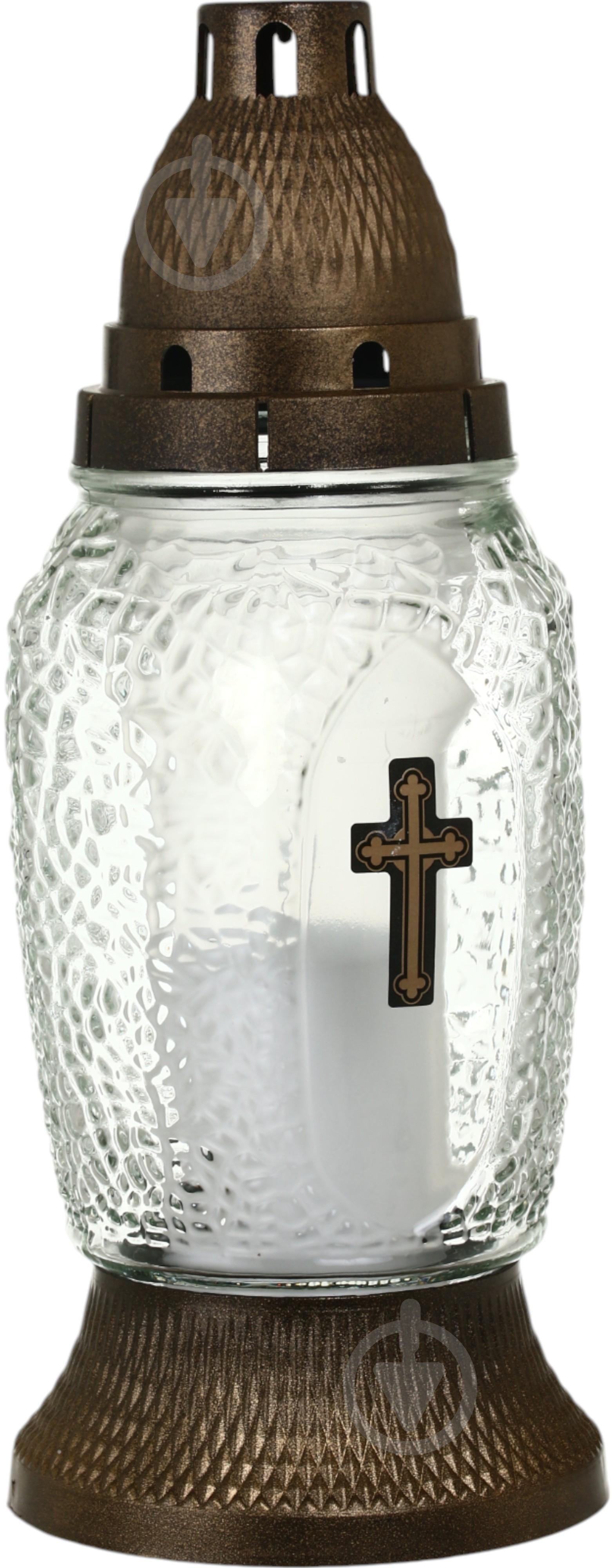 Лампада стеклянная L320 25х10 см - фото 1