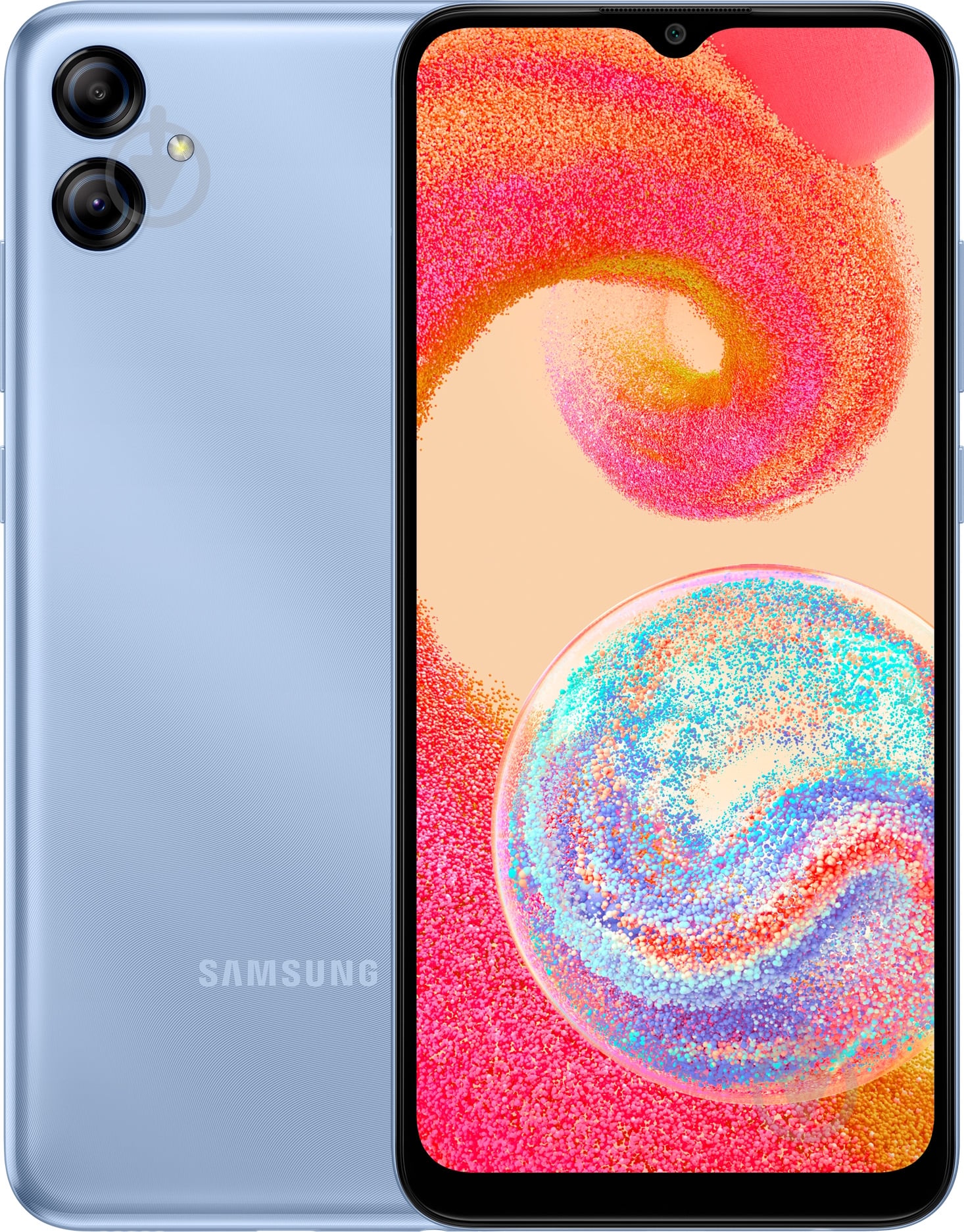 Смартфон Samsung Galaxy A04e 3/64GB light blue (SM-A042FLBHSEK) - фото 1 Смартфон Samsung Galaxy A04e 3/64GB light blue (SM-A042FLBHSEK) - фото 1