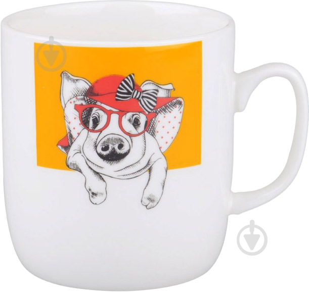 Чашка Lefard Свинка 230 мл 359-390 - фото 1 Чашка Lefard Свинка 230 мл 359-390 - фото 1