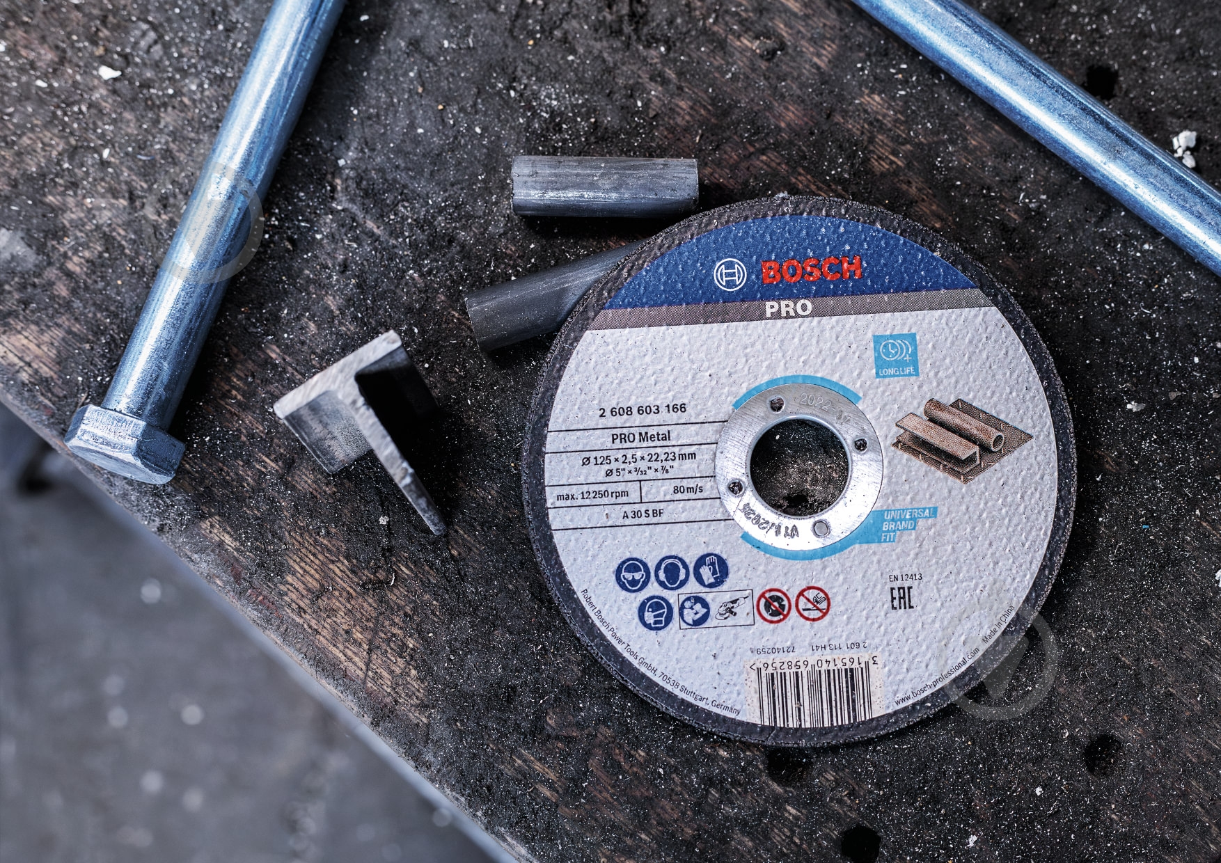 Круг відрізний Bosch 125х2,5x22,2 мм 2608600394 - фото 9