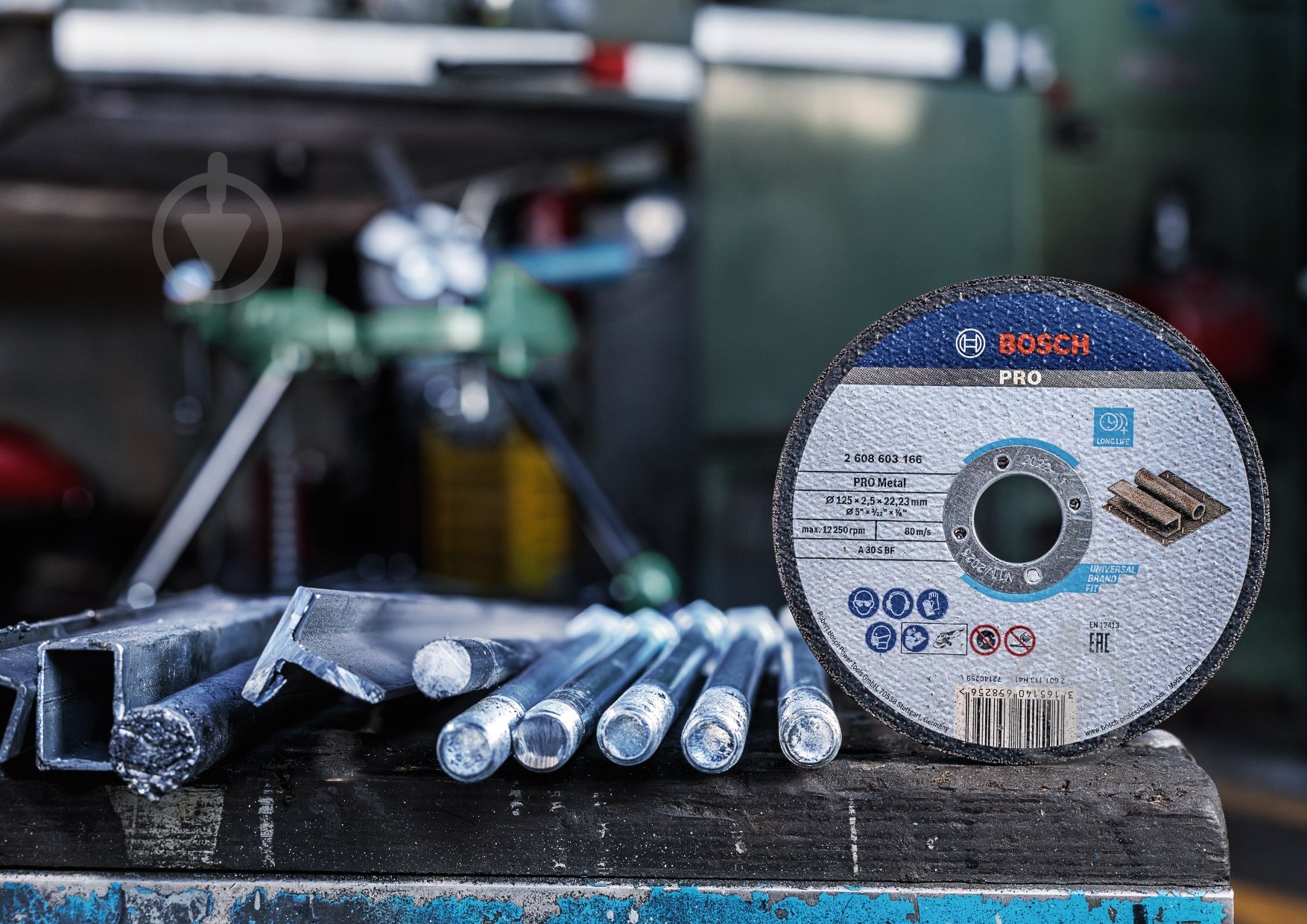 Круг відрізний Bosch 125х2,5x22,2 мм 2608600394 - фото 7