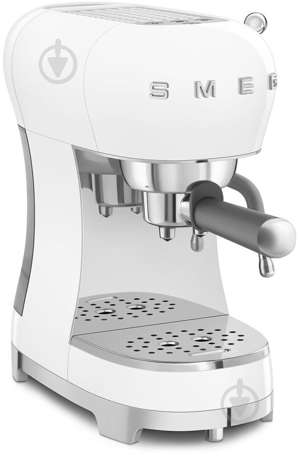 Кофеварка рожковая Smeg ECF02WHEU белый - фото 2 Кофеварка рожковая Smeg ECF02WHEU белый - фото 2