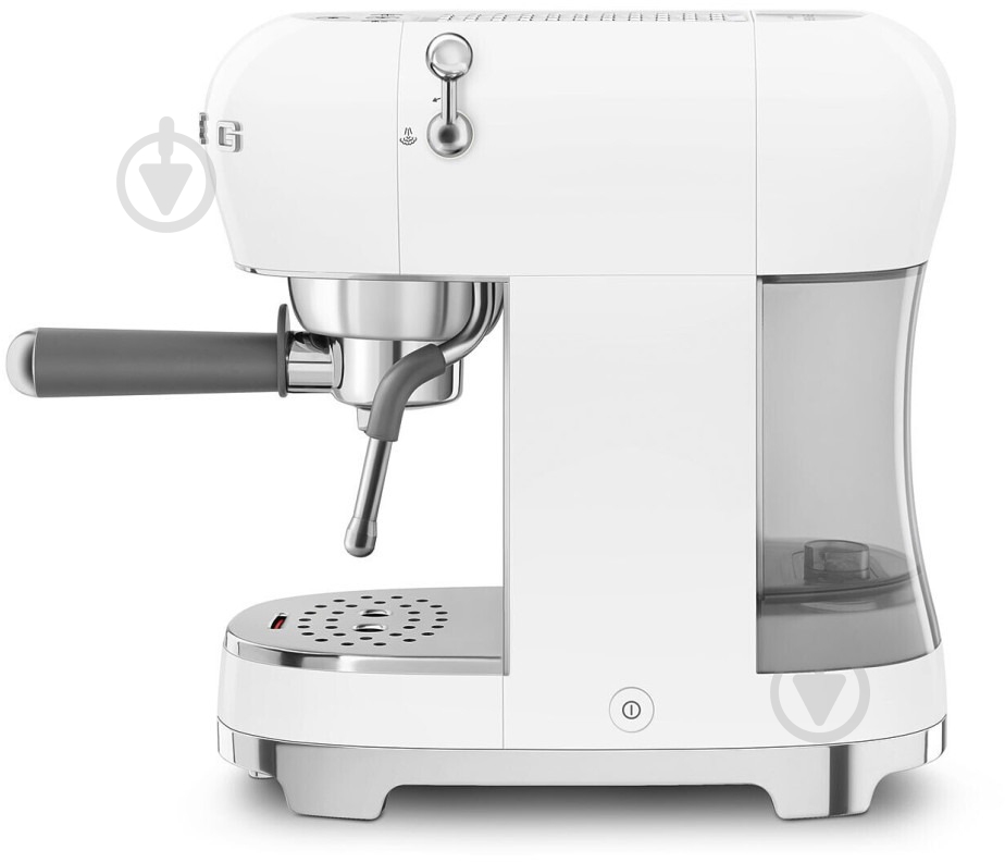 Кофеварка рожковая Smeg ECF02WHEU белый - фото 4 Кофеварка рожковая Smeg ECF02WHEU белый - фото 4