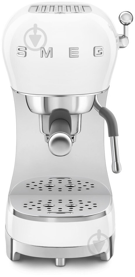 Кофеварка рожковая Smeg ECF02WHEU белый - фото 3 Кофеварка рожковая Smeg ECF02WHEU белый - фото 3