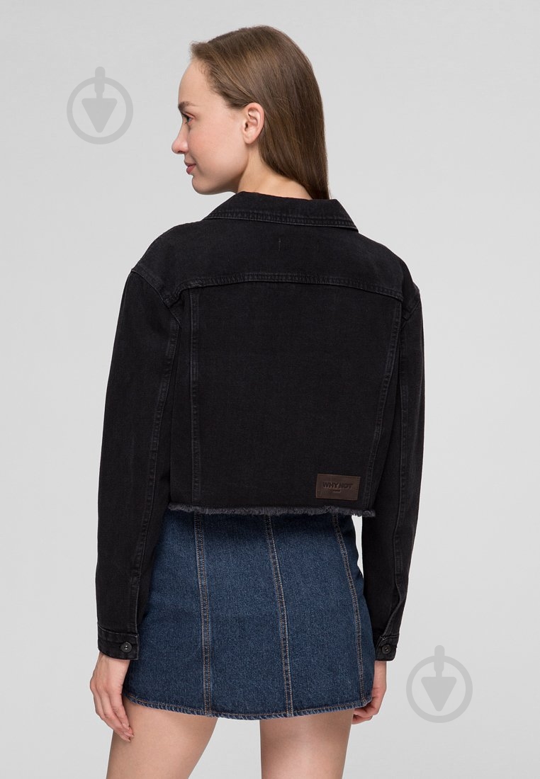 Куртка женская Why Not Denim JB1 JB1 р.M черная - фото 2
