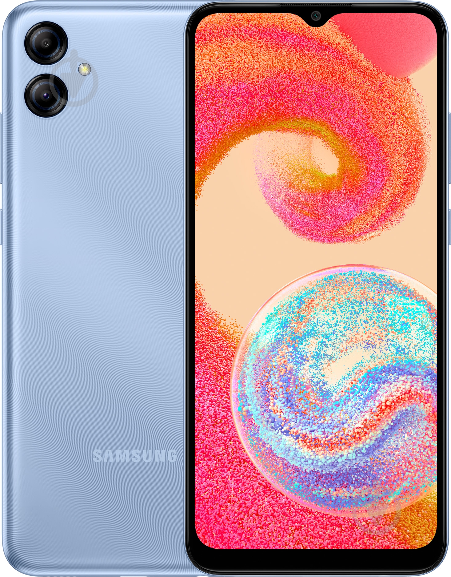 Смартфон Samsung Galaxy A04e 3/32GB light blue (SM-A042FLBDSEK) - фото 1