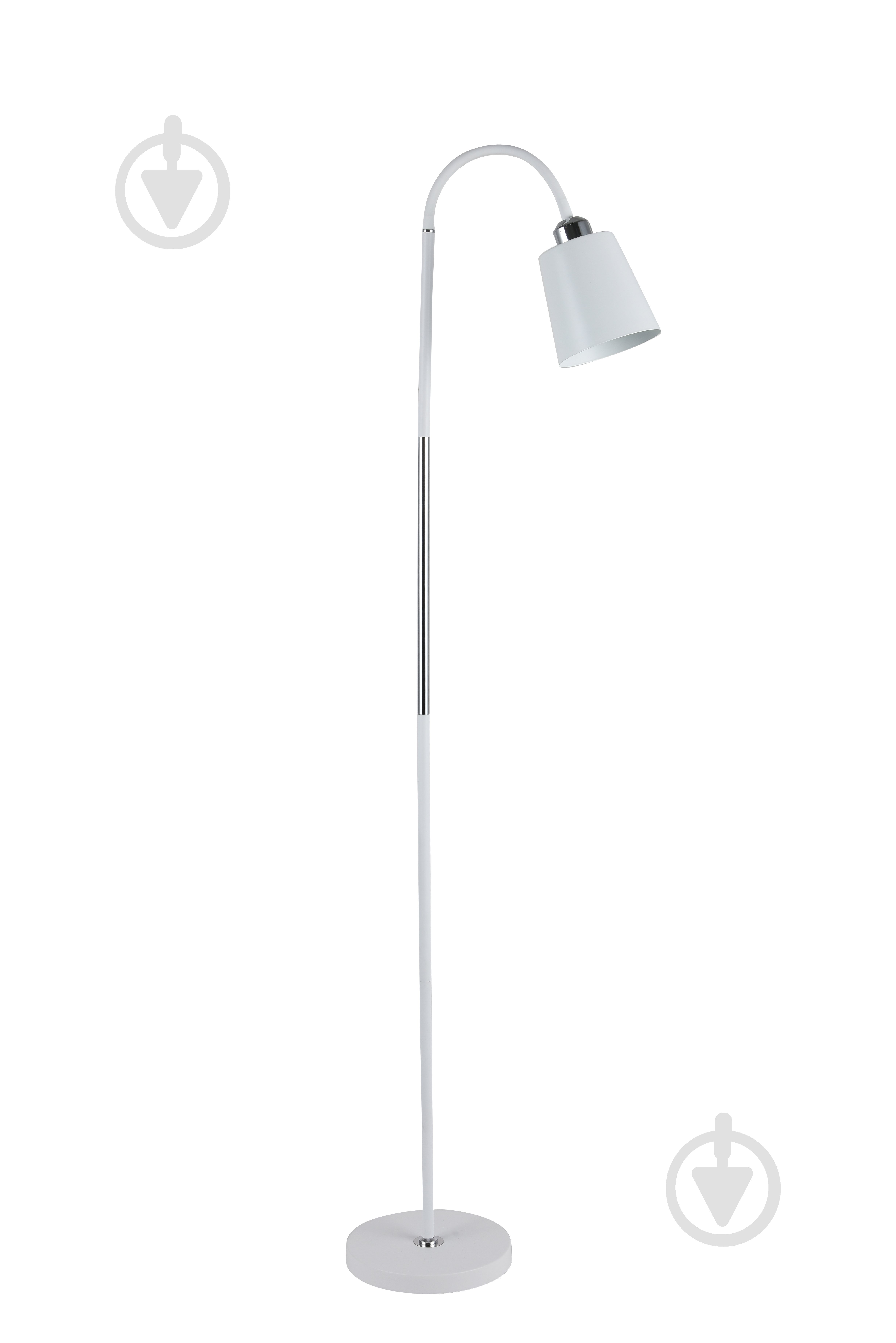 Торшер Sensio Volans 40 Вт E27 белый/хром ALG-74890/1F-WH - фото 1