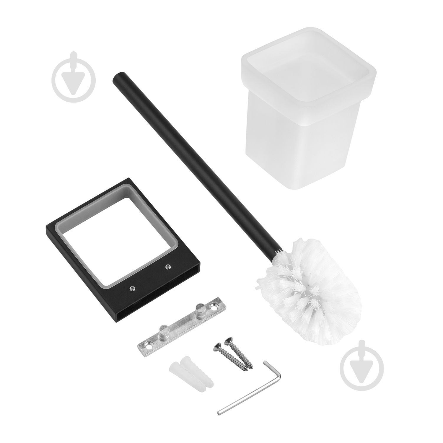 Йоржик для унітаза Kroner KRP Edelstahl Kubus SCH3910 (CV025649) - фото 4 Йоржик для унітаза Kroner KRP Edelstahl Kubus SCH3910 (CV025649) - фото 4