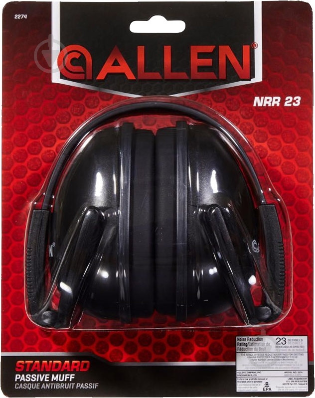 Наушники стрелковые Allen Standard пассивные - фото 5