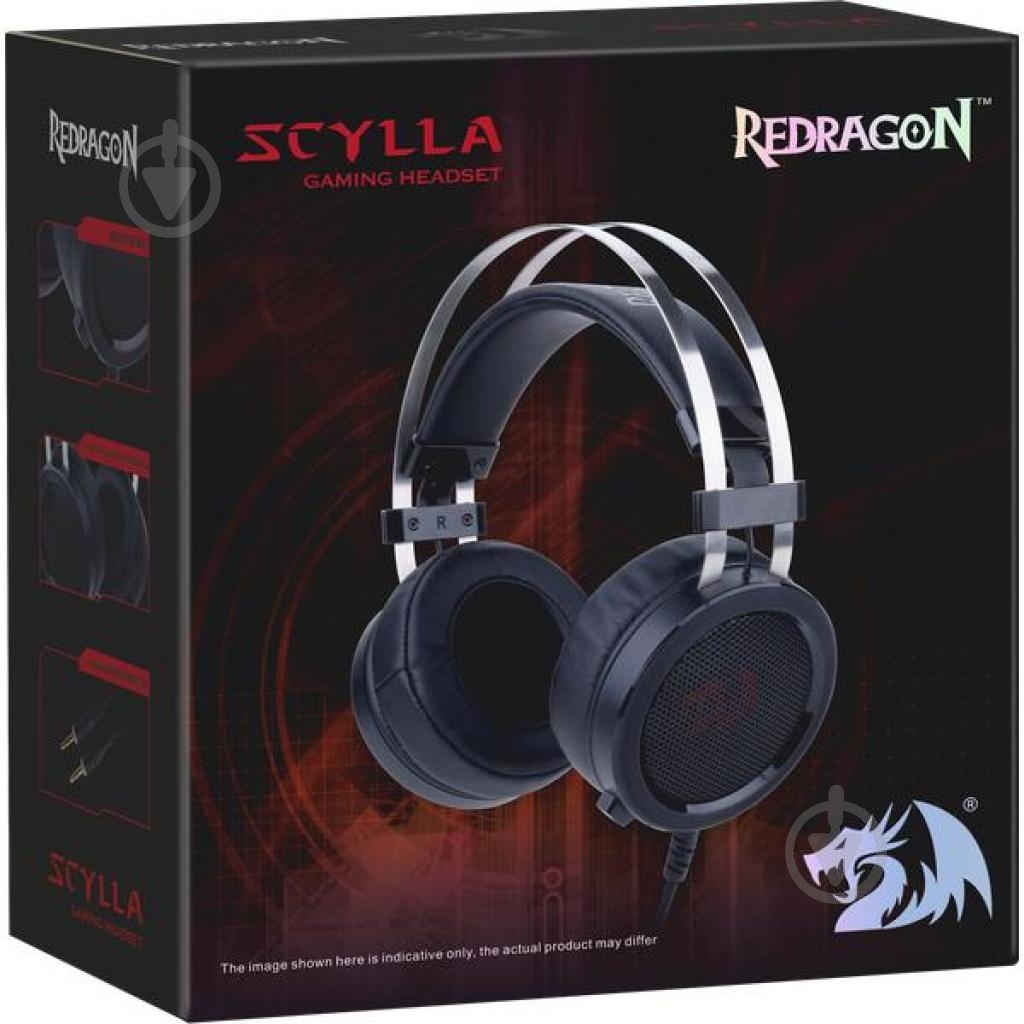 Гарнитура Defender Redragon Scylla black - фото 2