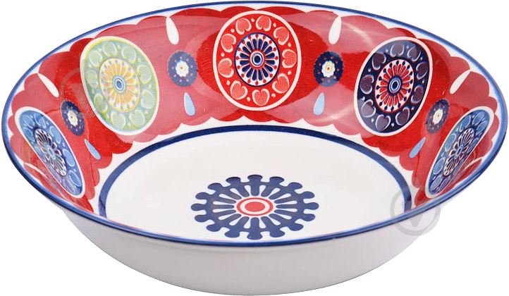 Салатник Claytan Ceramics Самайя Марун red 23 см 910-149 - фото 1 Салатник Claytan Ceramics Самайя Марун red 23 см 910-149 - фото 1