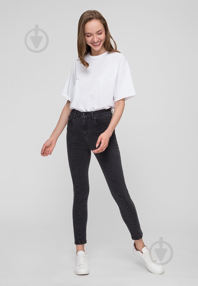 Джинси Why Not Denim JS1 JS1 р. 28 чорно-сірий - фото 3