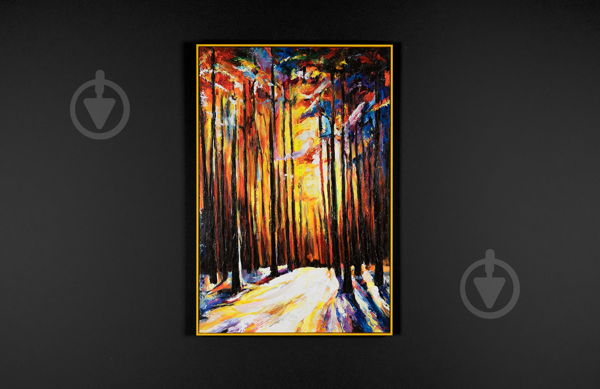 Картина Лісова гармонія 100x140 см YS-Art - фото 2 Картина Лісова гармонія 100x140 см YS-Art - фото 2