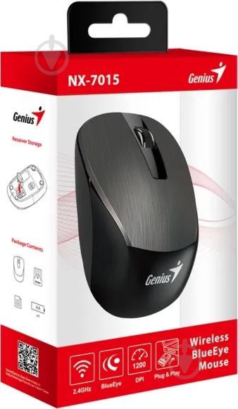 Мышь Genius NX-7015 NP chocolad (31030019401) - фото 3 Мышь Genius NX-7015 NP chocolad (31030019401) - фото 3