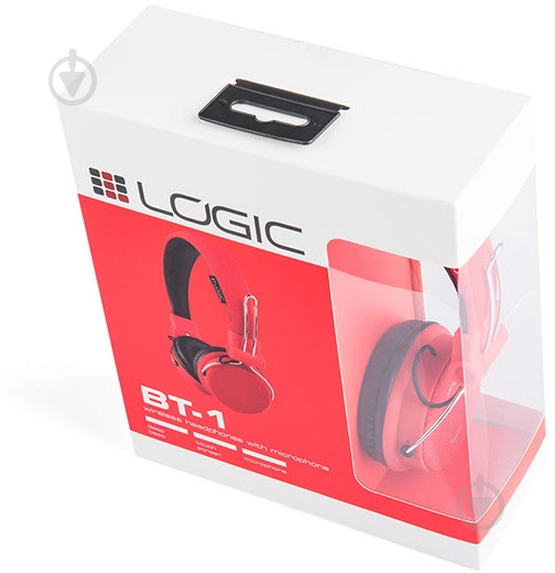 Наушники Logic Concept BT-1 RE red - фото 5