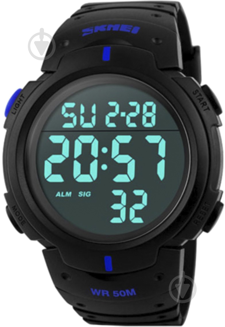 Наручные часы Skmei 1068 (1068BOXBKBL) - фото 2