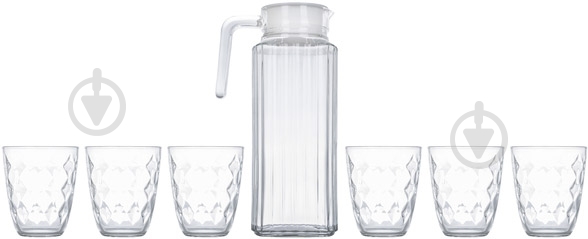 Набор для напитков Luminarc Neo Diamond N5702 310 мл 7 шт. - фото 3 Набор для напитков Luminarc Neo Diamond N5702 310 мл 7 шт. - фото 3