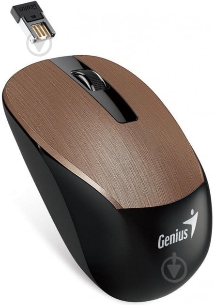 Мышь Genius brown (31030019403) - фото 2