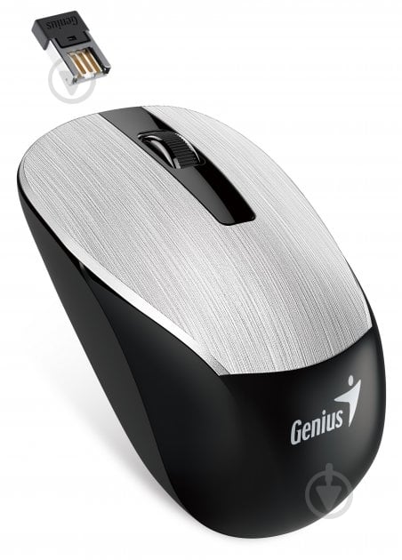 Мышь Genius NX-7015 NP silver (31030019404) - фото 2 Мышь Genius NX-7015 NP silver (31030019404) - фото 2