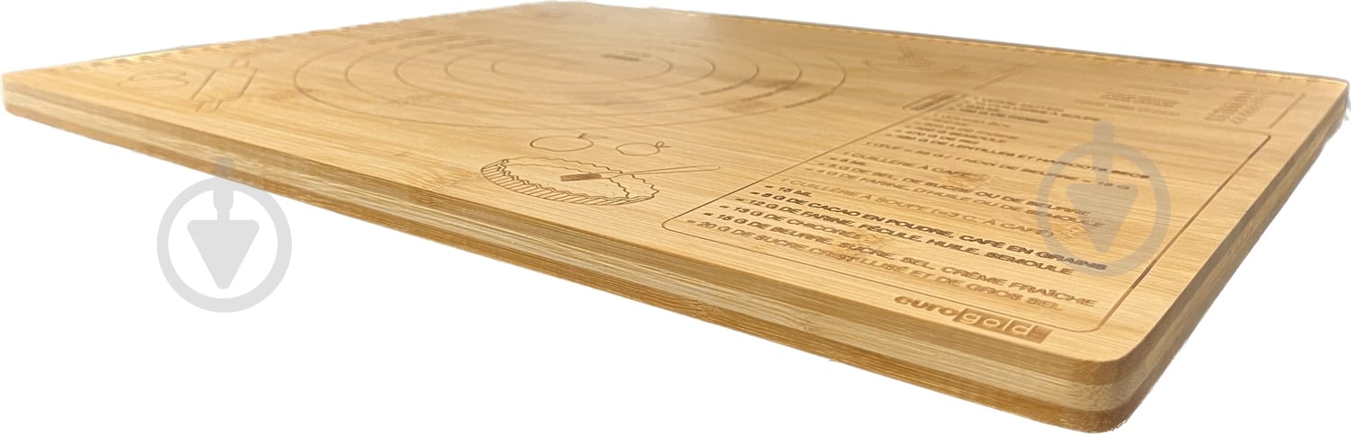 Доска кухонная Eurogold бамбуковая 46x36 см 7108200026 - фото 2