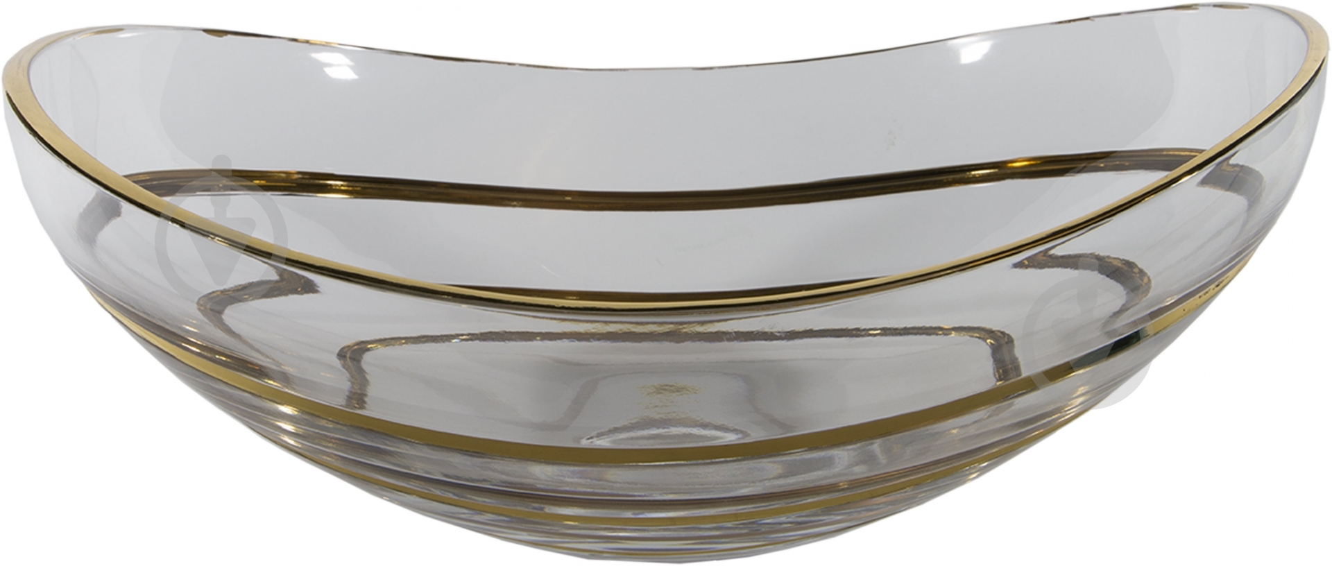 Фруктовница Same Wave декорована золотом - фото 1 Фруктовница Same Wave декорована золотом - фото 1