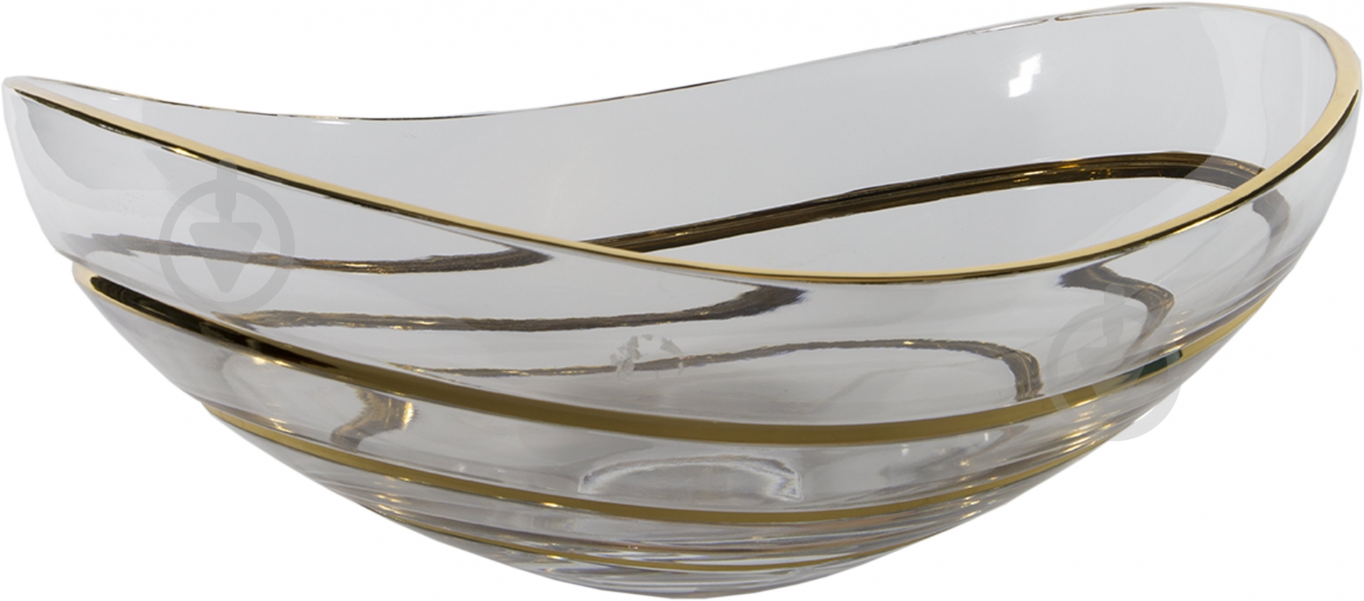 Фруктовница Same Wave декорована золотом - фото 3 Фруктовница Same Wave декорована золотом - фото 3